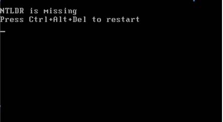 ntldr is missing怎樣處理,開機ntldr is missing是什么意思？